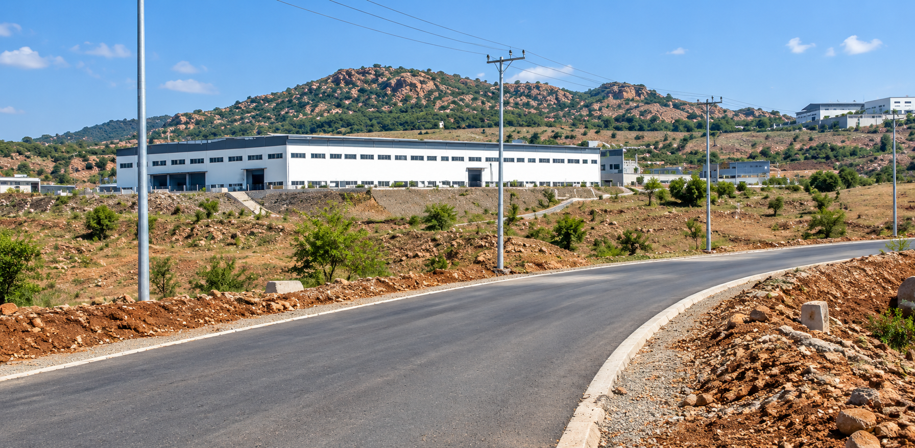 Internal Roads at Tilaknagar Industries Shrirampur